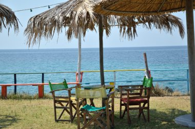 Bar masa ve sandalye