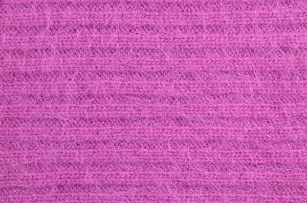 Primo piano di accogliente fucsia mohair maglione — Foto Stock