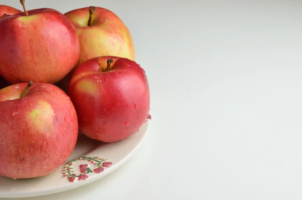 Red Apples and Copy Space — Stock Photo, Image