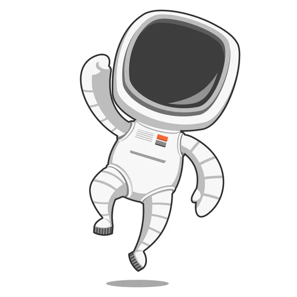 Astronaute se réjouit — Image vectorielle