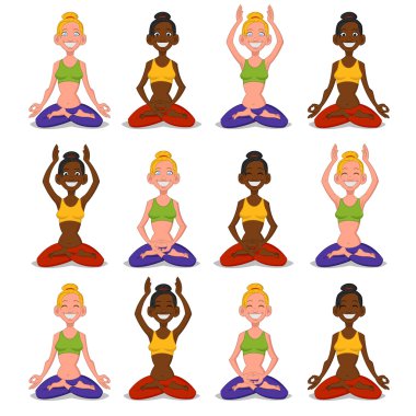 Set kadınlar yoga