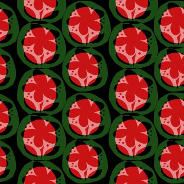 kırmızı çiçekler