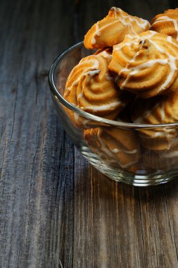 kurabiye cookiesagainst koyu arka plan