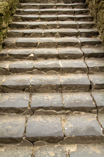 Antigua escalera de granito — Foto de Stock