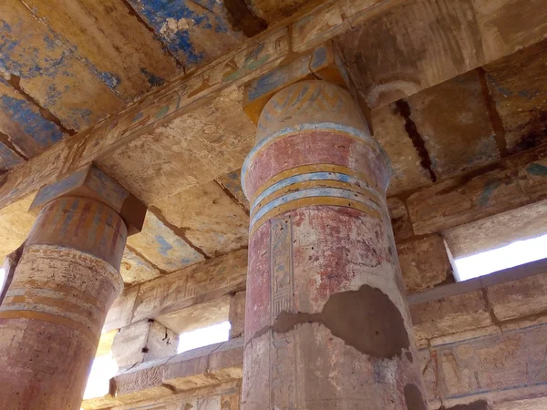 Pillar in Karnak Temple — Stock Photo, Image