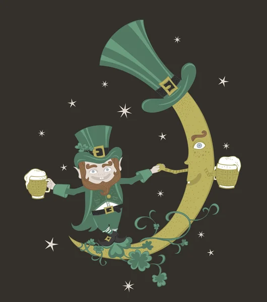 Ilustrace pro St. Patricks den. — Stockový vektor