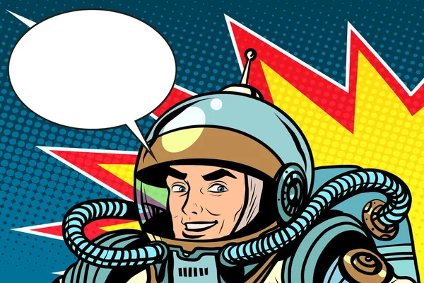 astronot neşeli enerjik