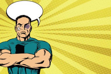 Kavgadan sonra güçlü adam