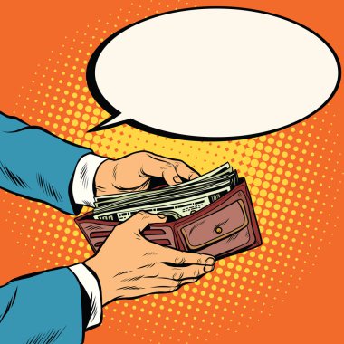 M-cüzdan ile nakit para, iş ve Finans