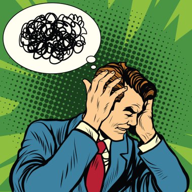 Erkek baş ağrısı karışık