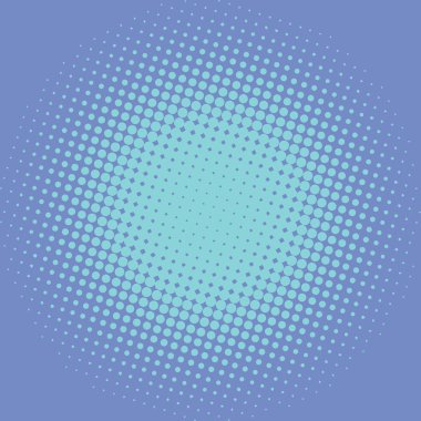 Işık efekti ile retro arka plan mavi pop sanat