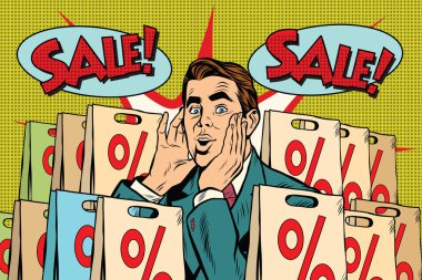 Pop art adam alıcı % off Satılık