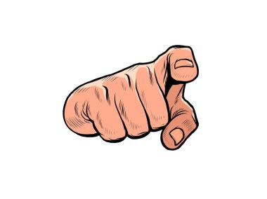 You are indicating hand gesture clipart