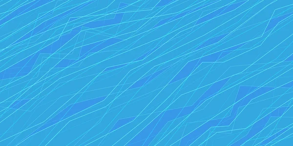 Синяя фоновая волна, абстрактные линии нейтральные — стоковый вектор
