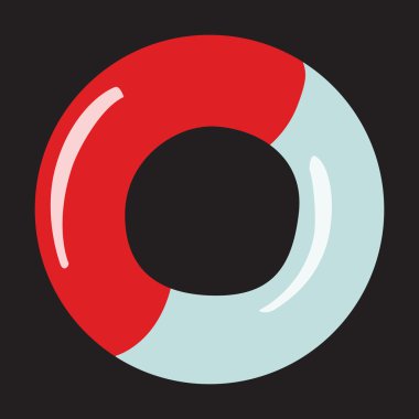 Tarafsız bir arka plan üzerinde simge yaşam çizgisi