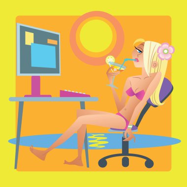 Downshifter programcı resort bilgisayar çalışır