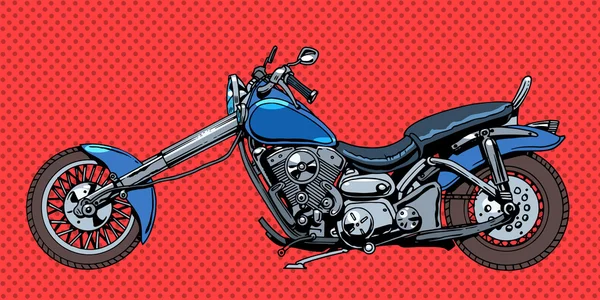 Motocicleta Vintage — Vector de stock