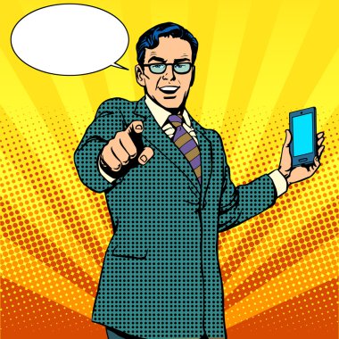 yeni bir gadget'ı ve telefon iş kavramı satın