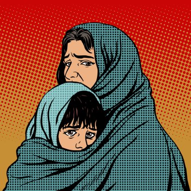 Mülteci anne ve çocuk geçiş yoksulluk