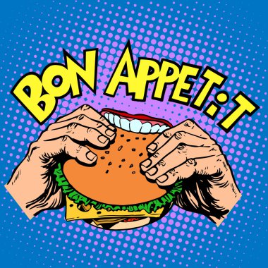 Lezzetli lokanta Bon olsun Burger sandviç mi