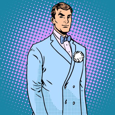 Damat Düğün elbiseli