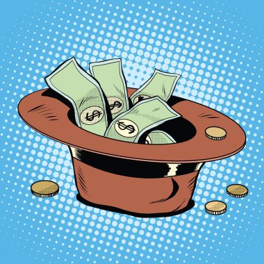 Bağış yoksulluk ve sadaka için şapka