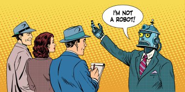 Robot Başkan adayı röportaj verir