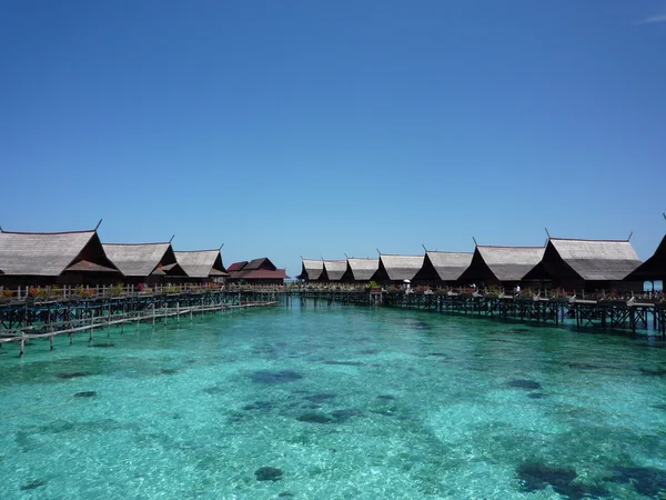 Kapalai Resort, Sabah, Malesia — Foto Stock