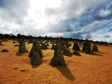 Nambung Milli Parkı içinde doruk