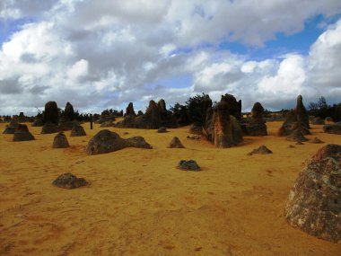 Nambung Milli Parkı içinde doruk