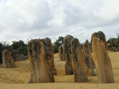 Nambung Milli Parkı içinde doruk