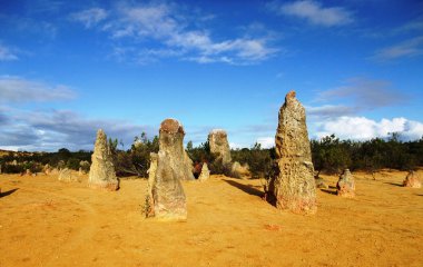 Nambung Milli Parkı içinde doruk