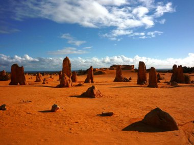 Nambung Milli Parkı içinde doruk