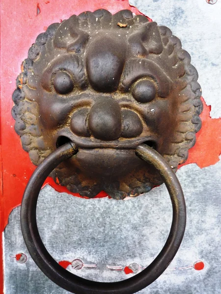 Traditionele deurknop — Stockfoto