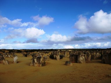 Nambung Milli Parkı içinde doruk