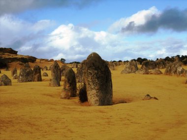 Nambung Milli Parkı içinde doruk
