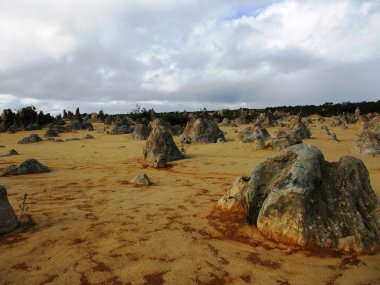 Nambung Milli Parkı içinde doruk