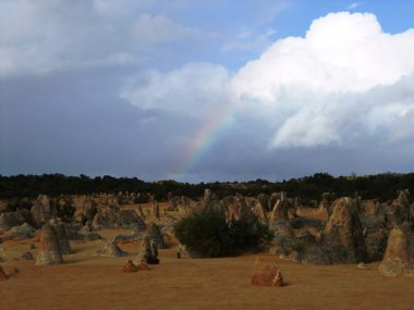Nambung Milli Parkı içinde doruk