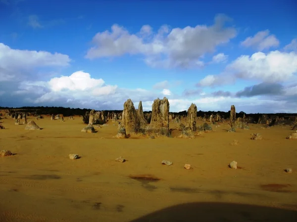 Pináculo no parque nacional de Nambung — Fotografia de Stock