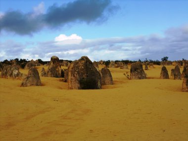 Nambung Milli Parkı içinde doruk