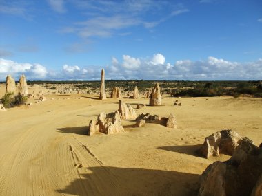 Nambung Milli Parkı içinde doruk