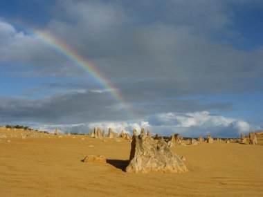 Nambung Milli Parkı içinde doruk