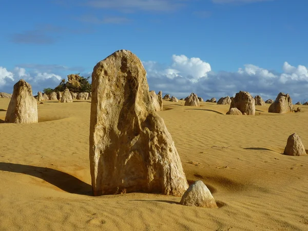 石峰在 Nambung 国家公园 — 图库照片