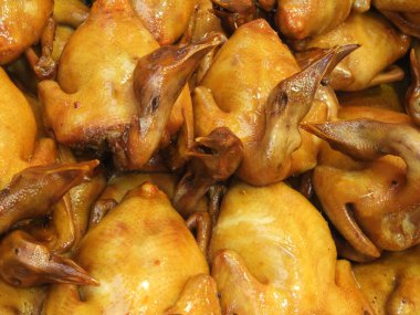 Hong Kong stili Buhar tavuk ve ördek