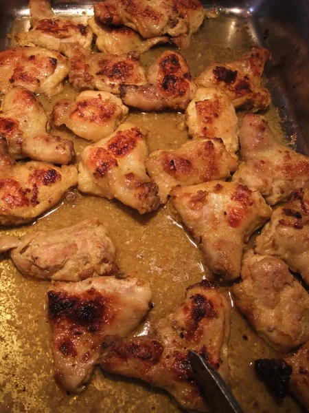 Coscia di pollo alla griglia — Foto Stock