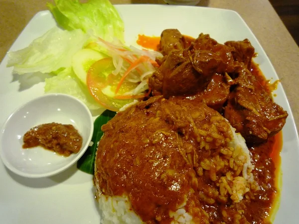 Nasi kari ayam — Stok Foto