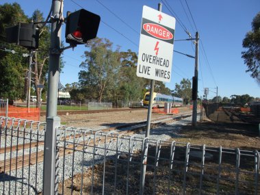 Bir asma köprü yürüyüş