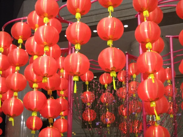 Китайські новорічні ліхтарі — стокове фото