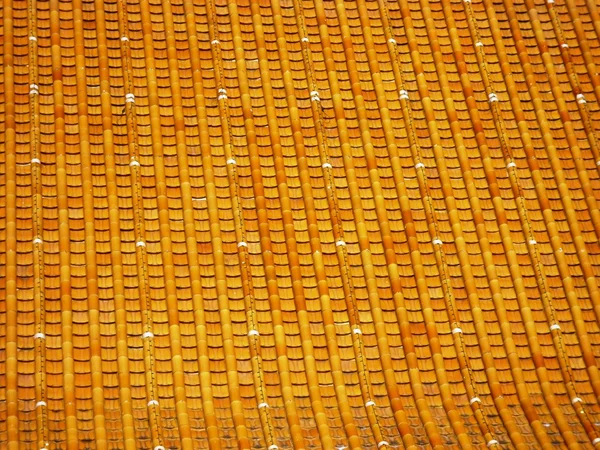 Roof tiles of the Chinese temple — Stock Photo, Image