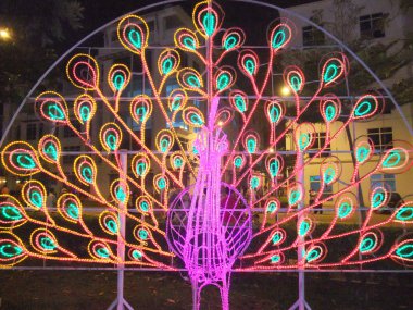 Renkli dijital ışık